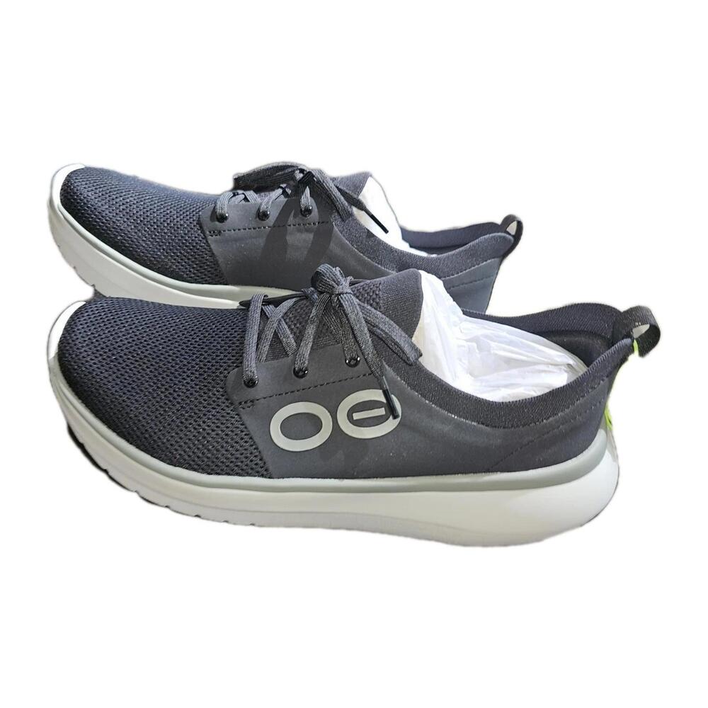 OOFOS OOMY Stride Men's Black White Size 11 US Recovery Walking Shoes NIB Sneak - Picture 9 of 9